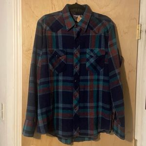 Wrangler Cowboy Cut shirt wool